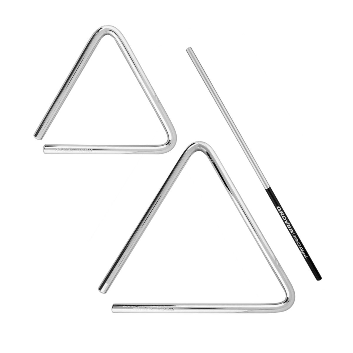 Grover Protégé Triangles

Grover Protégé Triangles offer percussionists outstanding sound quality and versatility at an accessible price point. Available in 6” &amp; 8”.
#groverpropercussion #GroverProtégé #groverTriangles #concedtpercussion #triangles