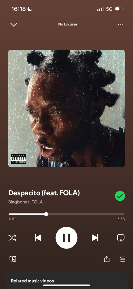 Top on my playlist for this nü music Friday!🔂❤️