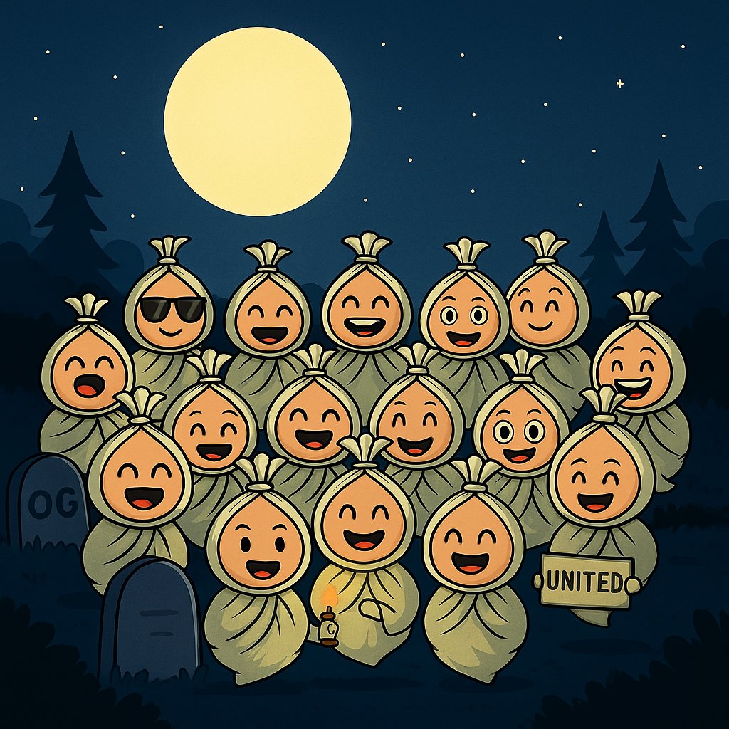 The awakening is almost complete. 🌕
30 OG Pocis, one community — Wrapped Souls, United. 👻 They’ve told their stories… have you?  

🪦 Mint yours now before it’s too late. 
🏆 Rp50.000 still waiting for 5 storytellers. 
🔗 launchmynft.io/collections/0x…

#PociHorrorStories #Pocinity