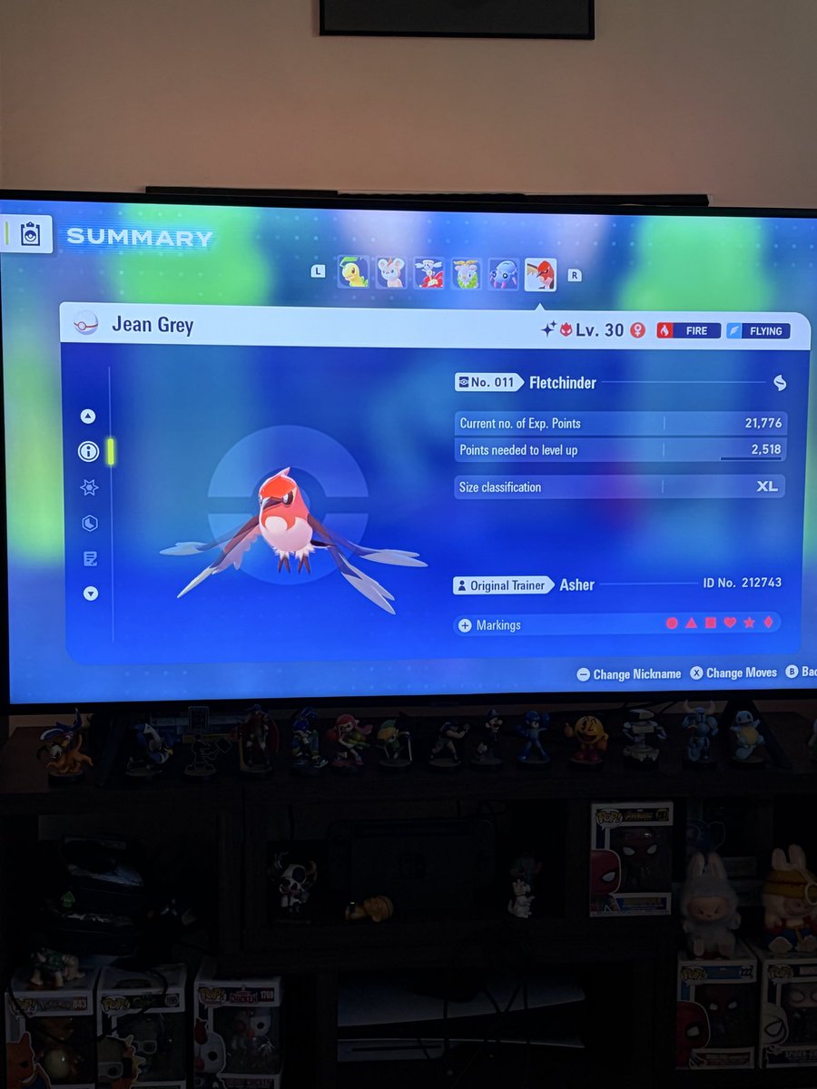 And before you ask, YES I had full shiny odds.. I barely started this dang game haha 😅
#pokemonlegendsza