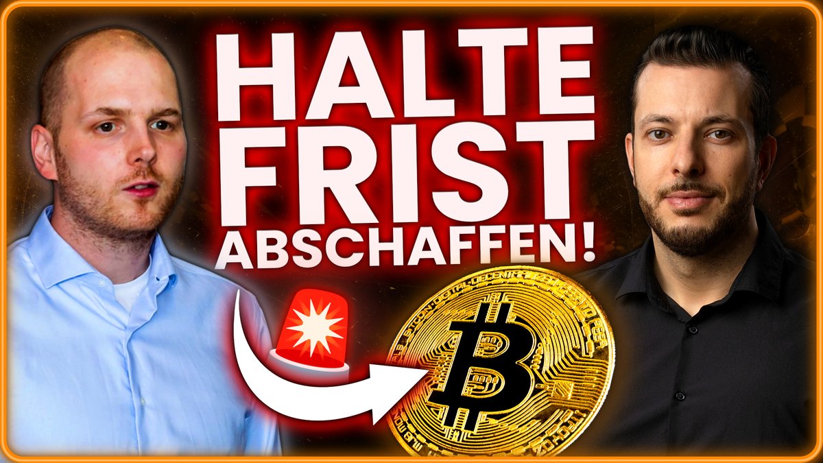 ABSCHAFFUNG der HALTEFRIST im BUNDESTAG gefordert! 😳 Co-Pierre Georg  greift BITCOIN an! Steuerfreie Bitcoin-Gewinne seien ein „Geschenk an  Reiche“. Co-Pierre startet einen politischen Angriff auf die Freiheit und  das Eigentum! Mehr dazu