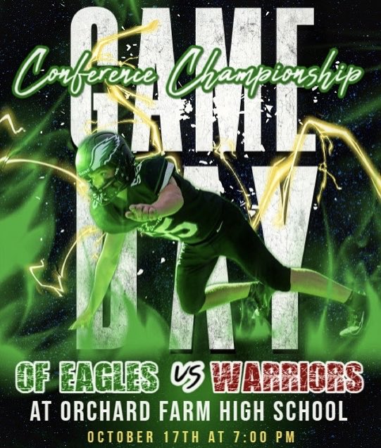 🦅 TONIGHT🦅

❇️ GREEN ❇️ OUT ❇️

🙌 CONFERENCE 🙌 CHAMPIONSHIP 🙌