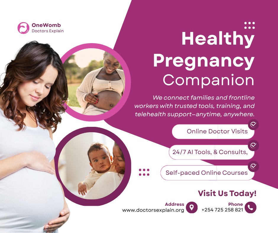 DocsExplainFM's tweet image. 🤰🏾 Gestational weight gain (GWG) isn’t just “baby weight” — it’s a vital sign of maternal & fetal health. Too little = low birth weight & stunting; too much = obesity & chronic disease risk. More 👉 doctorsexplain.org/gestational-we…
#MaternalHealth #PregnancyCare #Nutrition #Africa