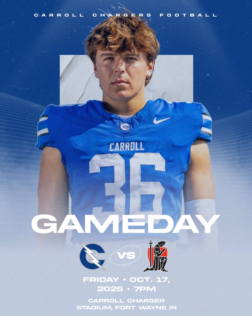 PURPLE/PINK OUT! The Carroll Chargers are up against the Bishop Leurs.

Pre-Game Show: 6:00 pm
Game Time: 7:00 pm

Streaming on: IHSAA Champions Network | CSN Official YouTube Channel