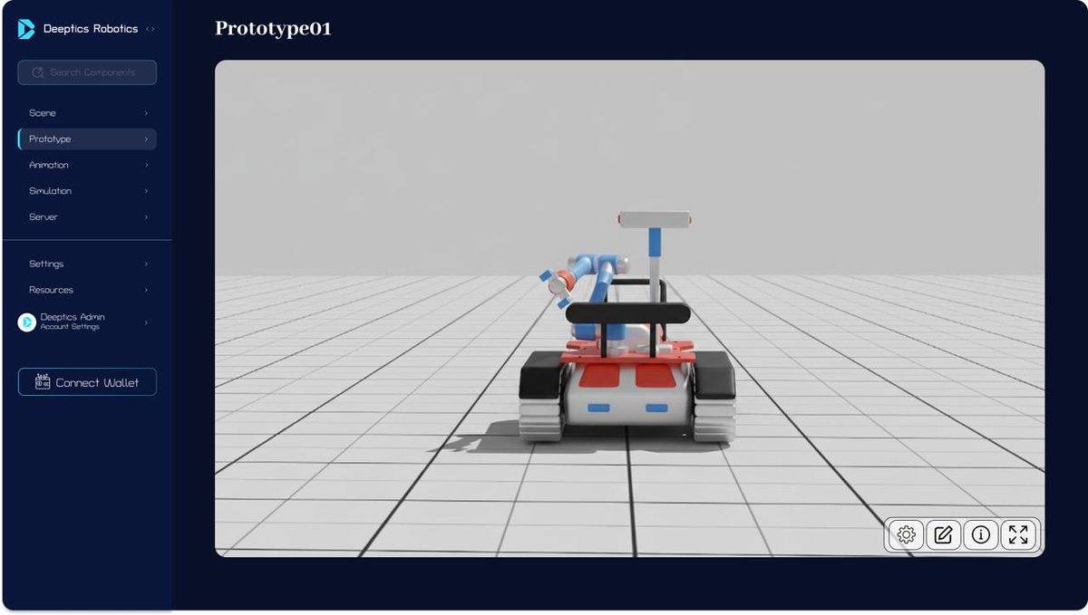 Deeptics_'s tweet image. 🧠 Deeptics Robotics Development Update
Our latest internal build of Deeptics Labs Studio showcases major progress in our Robotics Simulation Environment — including live visualization of prototype series under Deeptics Robotics Suite.
🧩 Each prototype is now fully integrated…