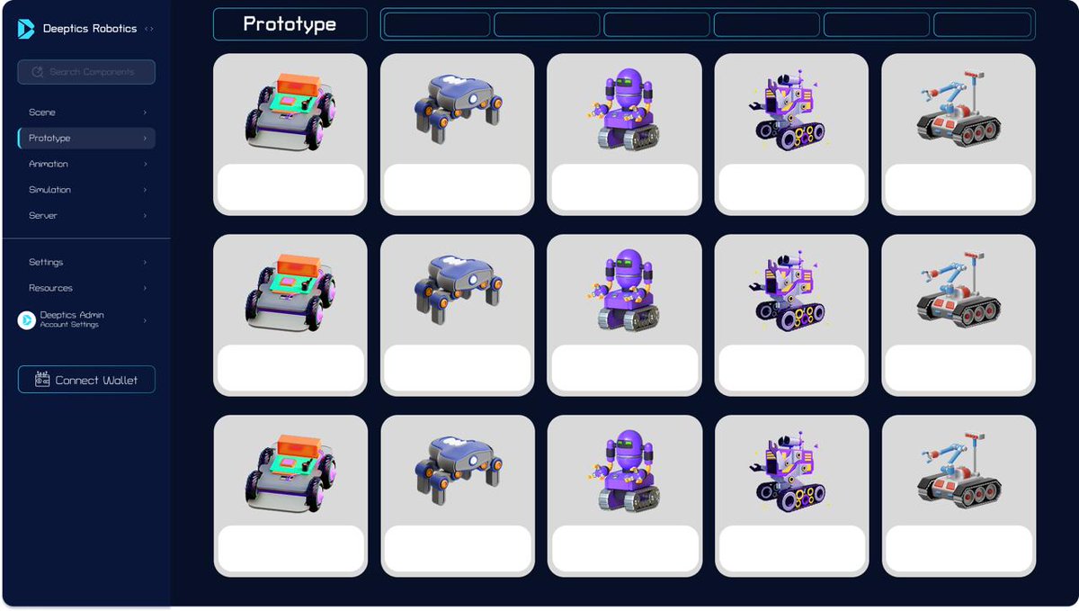 Deeptics_'s tweet image. 🧠 Deeptics Robotics Development Update
Our latest internal build of Deeptics Labs Studio showcases major progress in our Robotics Simulation Environment — including live visualization of prototype series under Deeptics Robotics Suite.
🧩 Each prototype is now fully integrated…