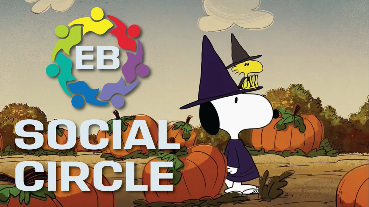 EB Social Circle is for adults (ages 18+) with cognitive or developmental disabilities. The group meets on October 26 at 2:00 pm to connect, enjoy fun activities and build community. This month's program is Halloween themed! Learn more or register at ow.ly/r52i50XebWp.