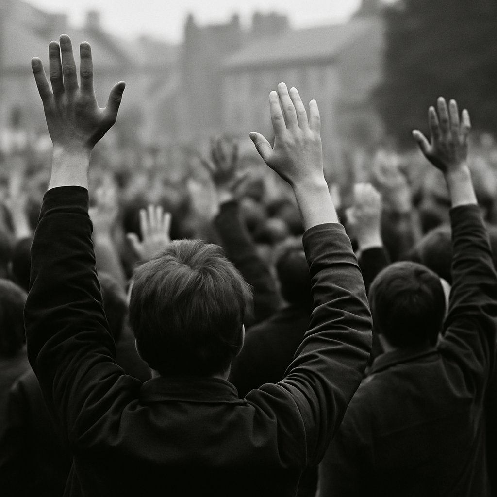 #OnThisDay 𝟭𝟳 𝗢𝗰𝘁 𝟭𝟵𝟳𝟬
20,000 rallied in #Enniskillen as John Hume denounced “Unionist misrule” in #Fermanagh in a fiery speech. He urged people to boycott the County Council.
🔗 eamonphoenixfoundation.com/on-this-day-po…
 #IrishHistory