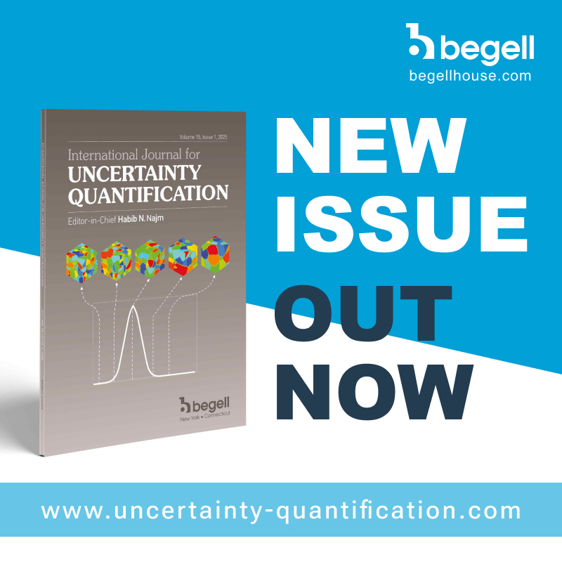BegellEngr's tweet image. NEW ISSUE ALERT: Vol. 15, Issue 6 International Journal for Uncertainty Quantification is out! Multigrid meets Monte Carlo, Bayesian calibration for unseen outputs &amp;amp; operator learning that quantifies its own errors.

dl.begellhouse.com/journals/52034…

#UncertaintyQuantification