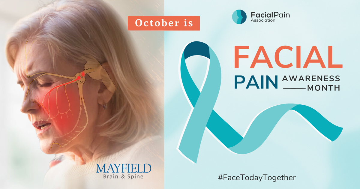 MayfieldClinic's tweet image. Patients with #trigeminalneuralgia describe an attack as a &quot;pins and needles&quot; sensation that turns into a burning or jabbing #facialpain.  Even talking or eating can trigger an episode. Learn more about this neurological disorder. mayfieldclinic.com/pe-trin.htm @facialpainassoc