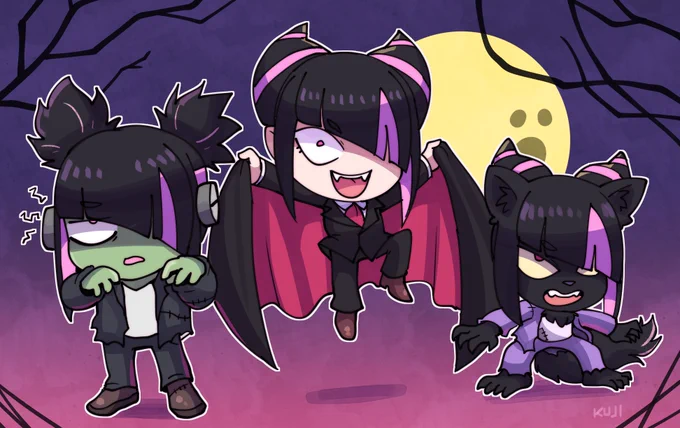 still have the halloween discount comms open through this weekend! $10 off per character, color sketch and up if the piece is halloween themed!