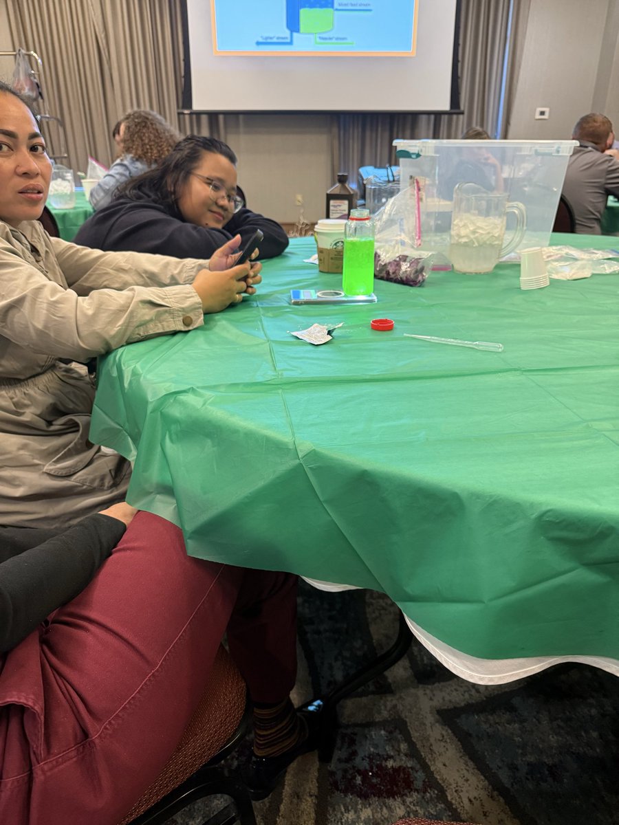 Chemistry in action! ⚗️ <a href="/syensqo/">Syensqo</a> is demonstrating real industrial processes that teachers can model in their classrooms at #TIEConference. Learning how chemical companies design and operate safely—and why understanding hazards matters. 🔬#ChemicalSafety #RealWorldSTEM