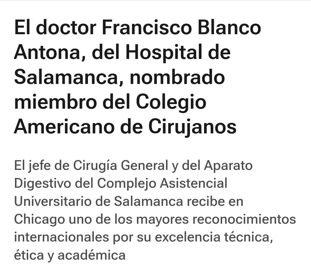 Enhorabuena <a href="/Curro_Blanco/">Curro Blanco</a>. Reconocimiento 🏅 por excelencia técnica, ética y académica.