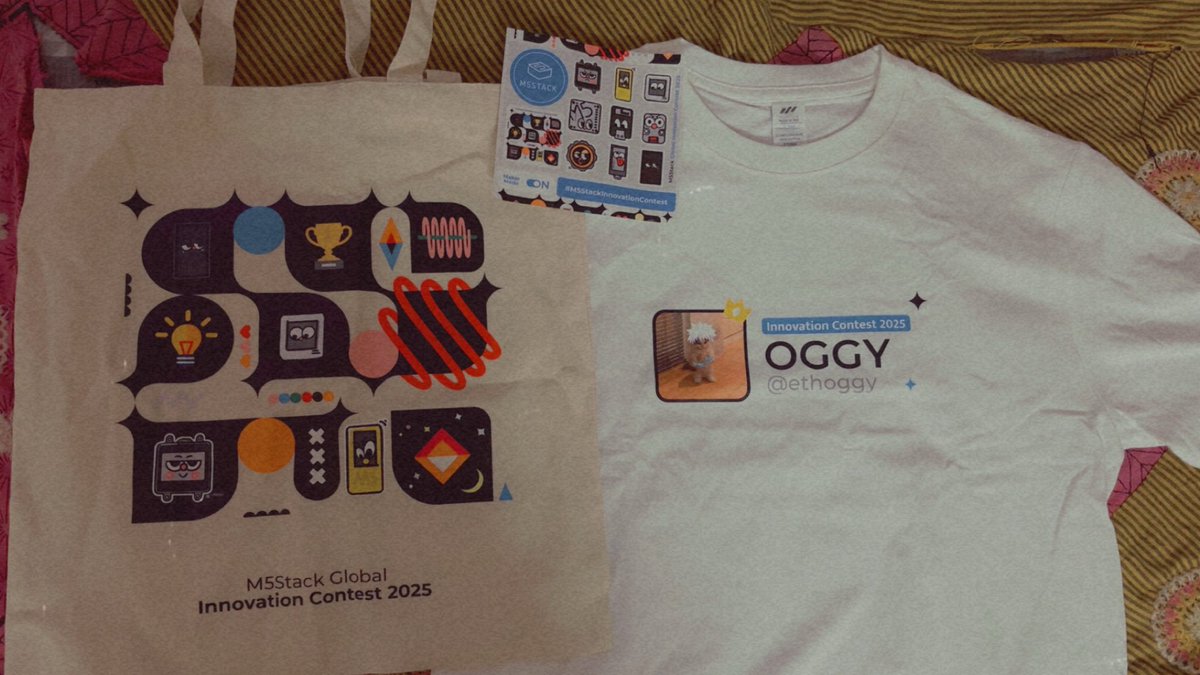 ethoggy's tweet image. Thank you. 👾 @M5Stack 

#M5Stack