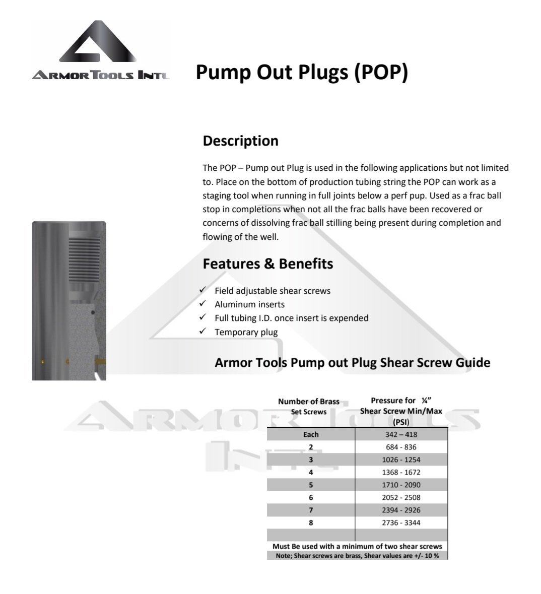 ArmorTools2442's tweet image. Armor Tools International has 
*Pump Out Plugs*
📞1.855.900.2442
🖥 armortools.ca
#armortools #pressurecontrol #downholetools #bha #pumpoutplugs #snubbing #completions #livewell #oilandgas