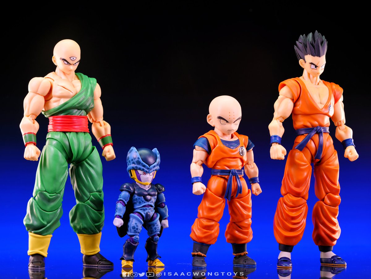 isaacwongtoys's tweet photo. Size Comparison Time！

[K.W.Studios] Dragon Ball Z - Cell Juniors / ドラゴンボールZ - セルジュニア

#KWStudios #Dragonball #SonGoKu #SonGoHan #Cell #Prefect #CellJr #CellJuniors #ドラゴンボールZ #孫悟空 #孫悟飯 #セル #セルジュニア #SHF #SHFiguarts #IsaacWongToys https://t.co/NZ5OIVDuIS