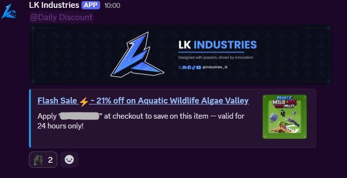 industries_lk's tweet image. Want to get daily discounts on the products you want? Join our Discord server and you'll get coupons every day
discord.gg/ZfCC7amBu7
@MCModelsNet