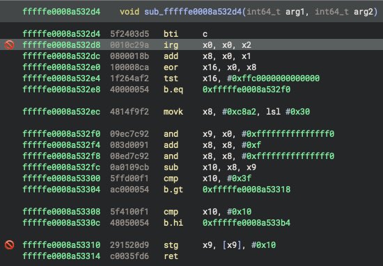 i0n1c's tweet image. As expected the MacBook Pro M5 brings #MTE to #MacOS2601 - you can learn about the details in our MacOS and iOS security kernel internals training next month antid0te-sg.com/blog/25-11-17-…
