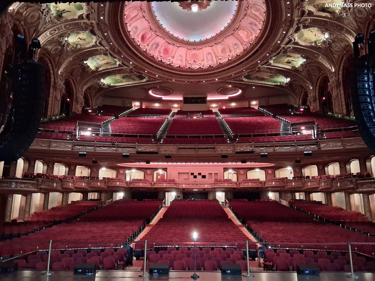 100 years ago today, Oct. 17, 1925:

Boston's Wang Theatre opened as the Metropolitan Theatre. It was built as a movie palace within a 14-story office building. Its 4-story Grand Lobby was modeled after the Palais Garnier in Paris. At 3,600 seats, it's the city's largest theater.