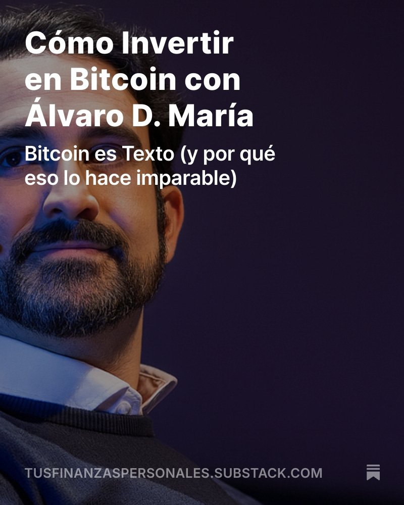Finanzasybolsa's tweet photo. 🎙️ Nuevo episodio del podcast con @Alvaro_DMaria , autor de La filosofía de Bitcoin y uno de los mayores expertos en España. 

Hablamos de qué es Bitcoin, cómo invertir en él de forma segura y responsable, y mucho más. 

Enlaces en el siguiente comentario.👇