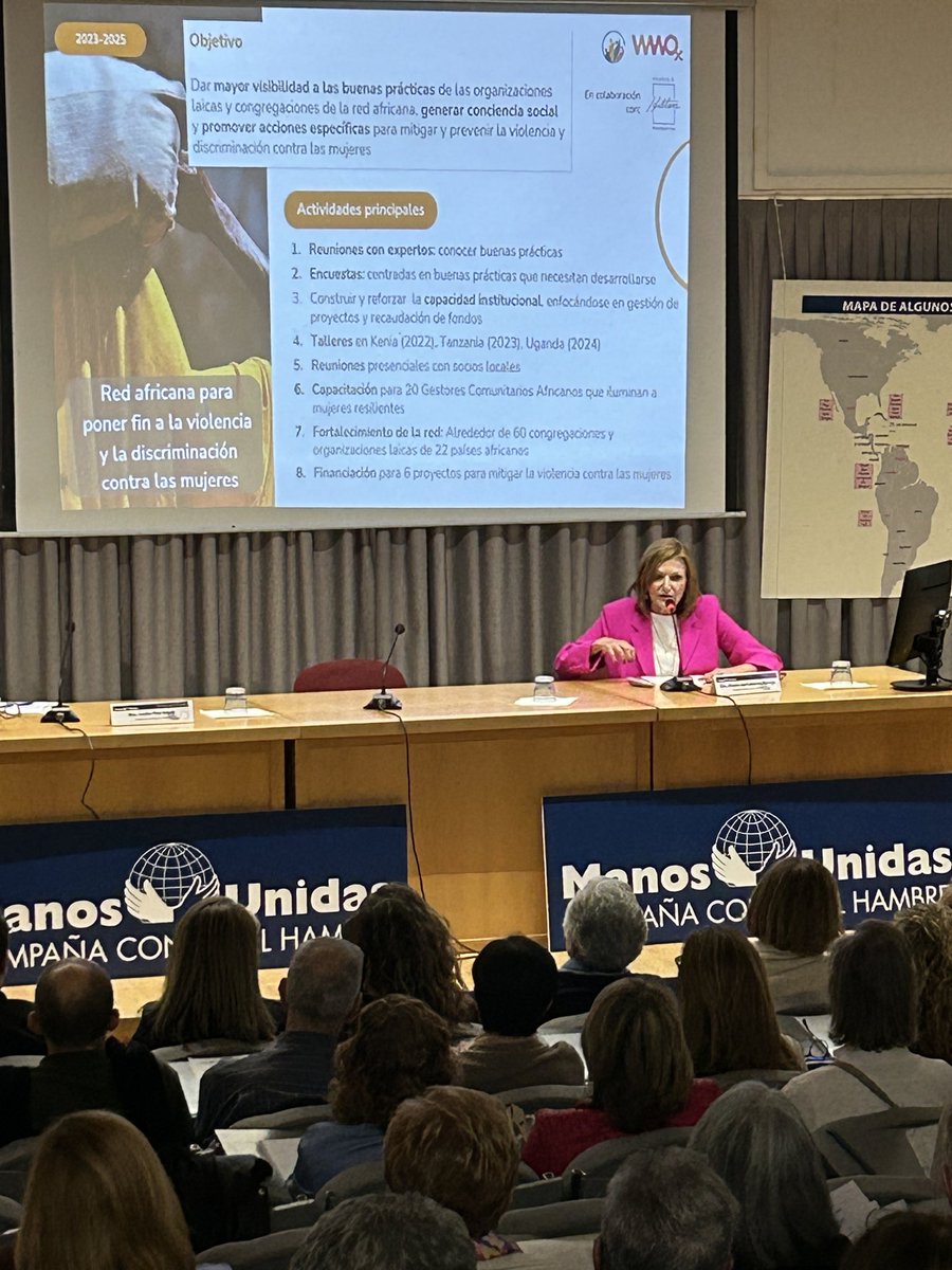 Hoy comenzamos las jornadas de formación de #ManosUnidas con una invitada muy especial: Dña. Mónica Santamaría, presidenta general de la UMOFC.

Gracias por acompañarnos 😄

La #UMOFC lleva más de un siglo trabajando por las mujeres del mundo. En todo este tiempo, el papel de la