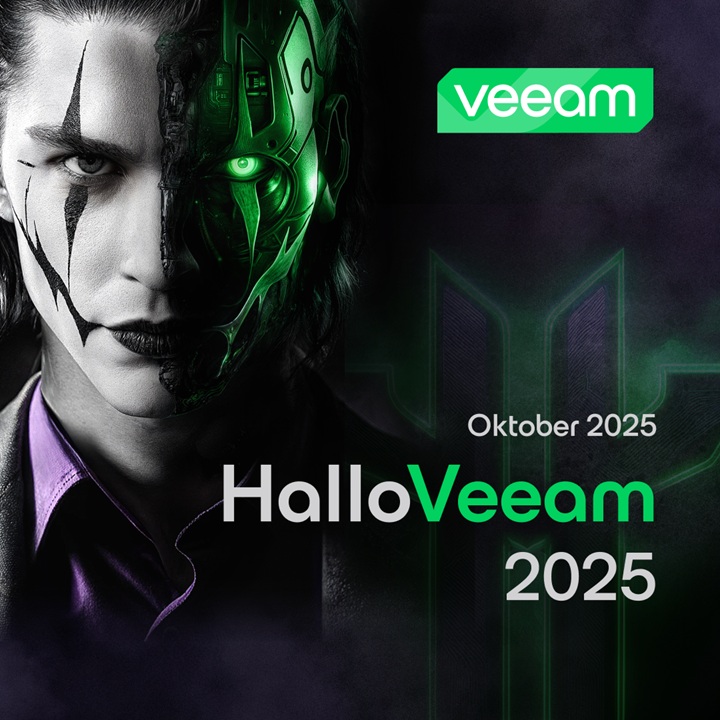 🎃 Halloveeam 2025 steht vor der Tür – hast du dich schon registriert?

Statt Gespenstern und Kobolden lauert diesmal eine noch realere Gefahr: Sei online dabei und erlebe den epischen Kampf Gut gegen Böse >>
bit.ly/4gZoMMx
