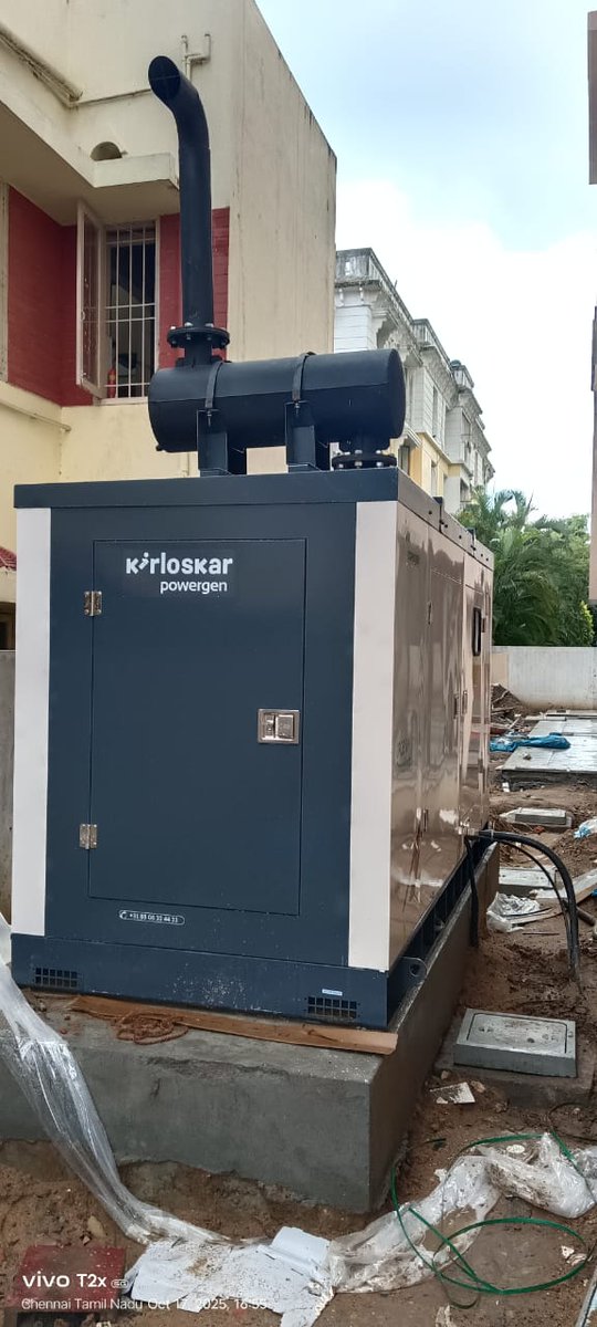 maxpowerservice's tweet image. Recent Supply Update 🚛🔌
We have successfully supplied a 125kVA Kirloskar Powergen Diesel Generator Set at Mylapore, Chennai, Tamil Nadu.

For more details, visit 👉 maxpowerservices.com
📞 Call us: 9382836363

#KirloskarPowergen #DieselGenerator #MaxPowerServices #Mylapore