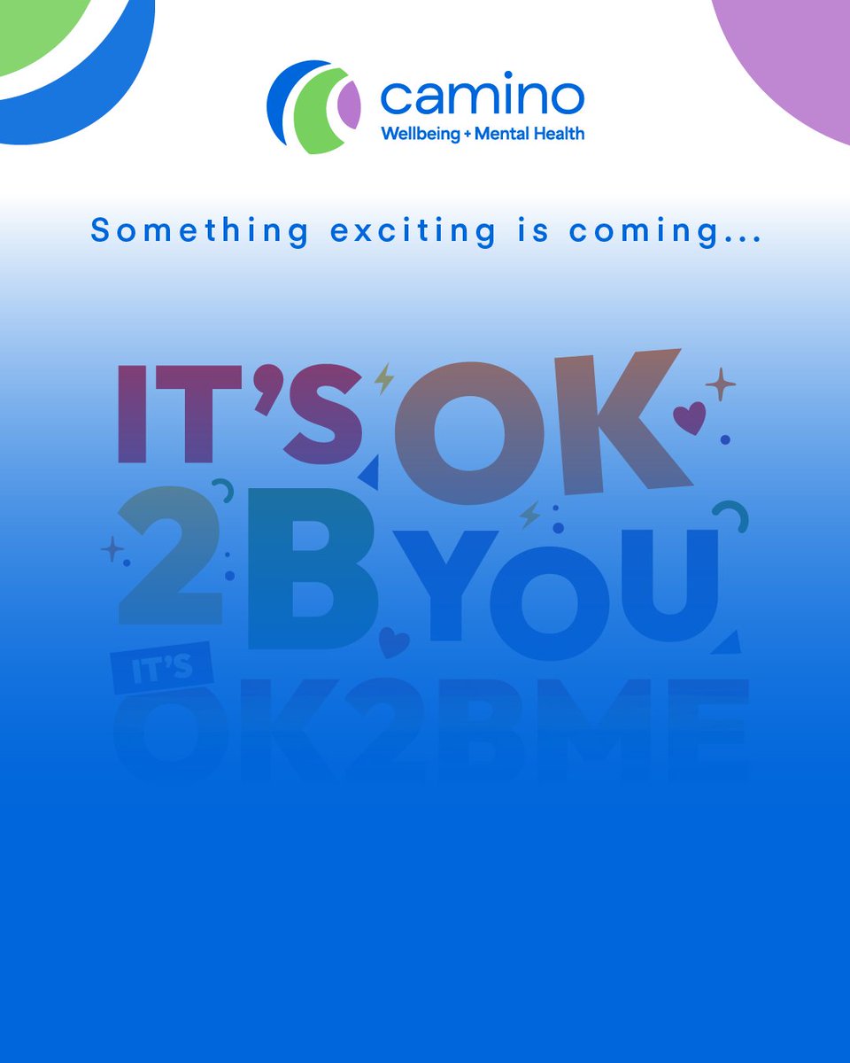 👀 Something exciting is coming your way…

Limited-edition OK2BME merch is almost here - featuring our simple but powerful message:
“It’s OK 2 B YOU. It’s OK2BME.”

Soon you'll be able to wear that message proudly - and raise funds that support mental health.