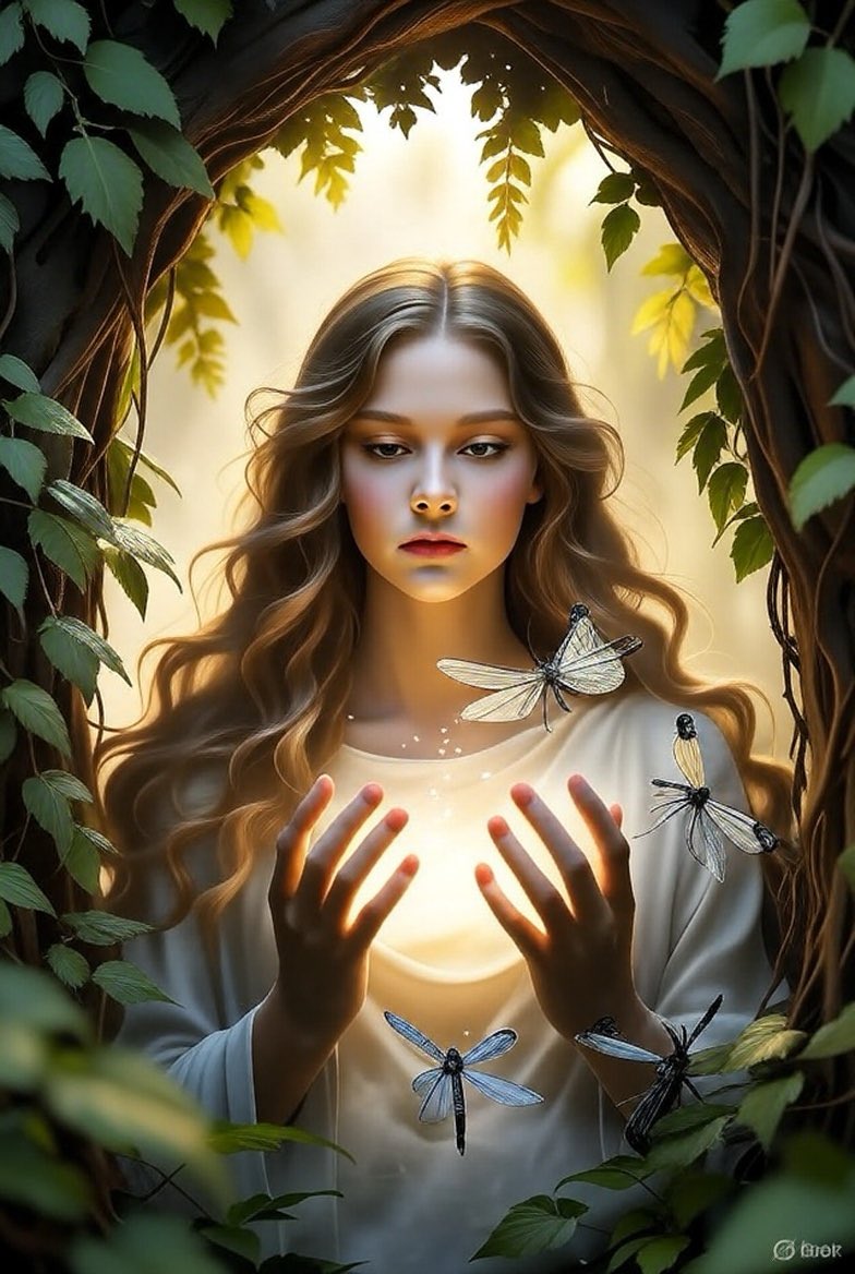 Every time I leave my home I am greeted with messages. Dragonflies, butterflies, birds, the sound of the wind rustling in the leaves. My spirit is listening and nature is communicating abundantly. Each time I am thankful for one message another presents itself.