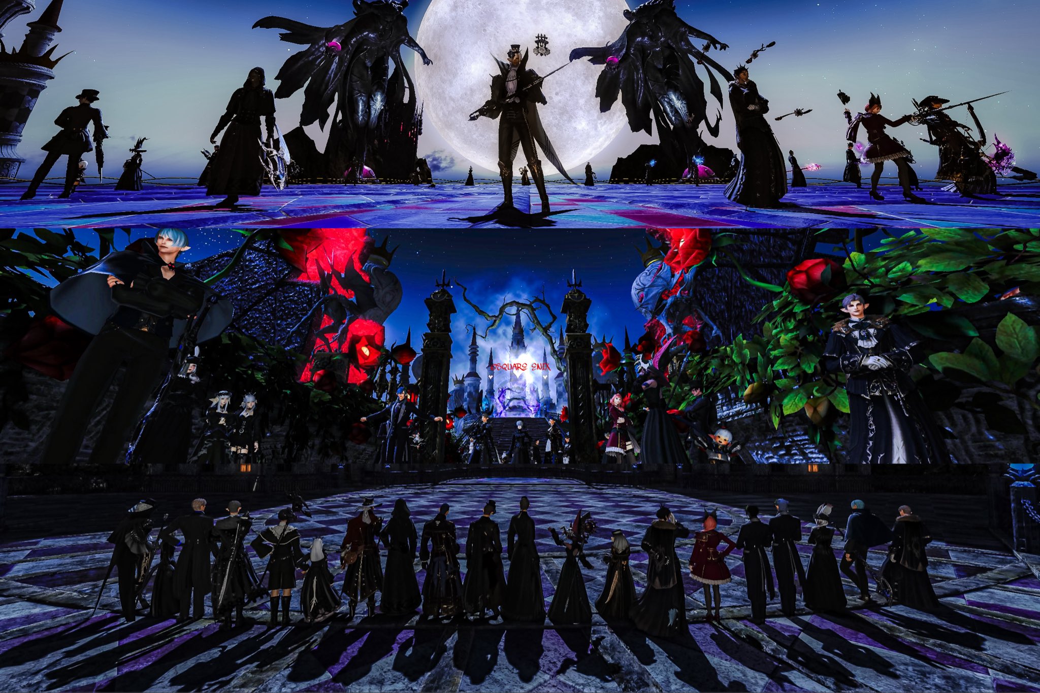 とても大きくてとてもゴージャス雰囲気のハロウィンオブジェ・1点もの♡ ガーデンオーナメント オブジェ 置物 りす かぼちゃ ハロウィン