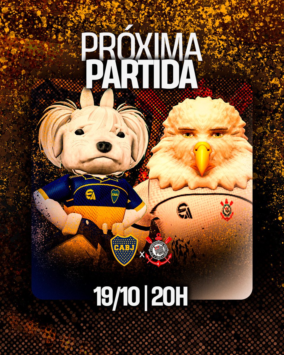 Copa_Roblox's tweet image. DOMINGO PROMETE! 🔥🏆⚽
Boca Juniors vai enfrentar o Corinthians em sua casa, relembrando 2023, mas agora pela fase de grupos da #CopaRoblox3 
Há 2 anos trás deu Boca! será que dessa vez o Corinthians consegue levar a melhor? 
TE VEJO DIA 19/10 COM TRANSMISSÃO NA SANTOS MASINHA!