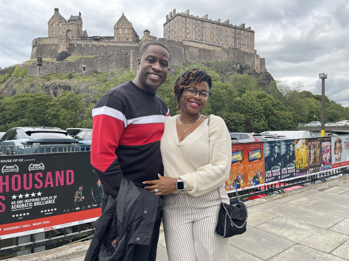 That time I brought my wife with me to work. #Edinburgh #Layover #PilotLife