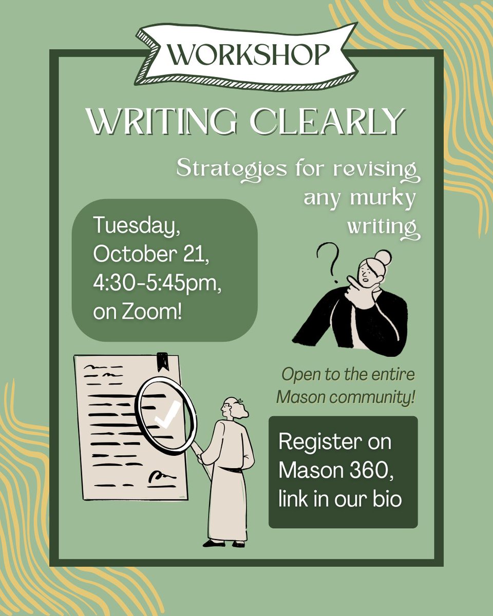 GMU Writing Center tweet media