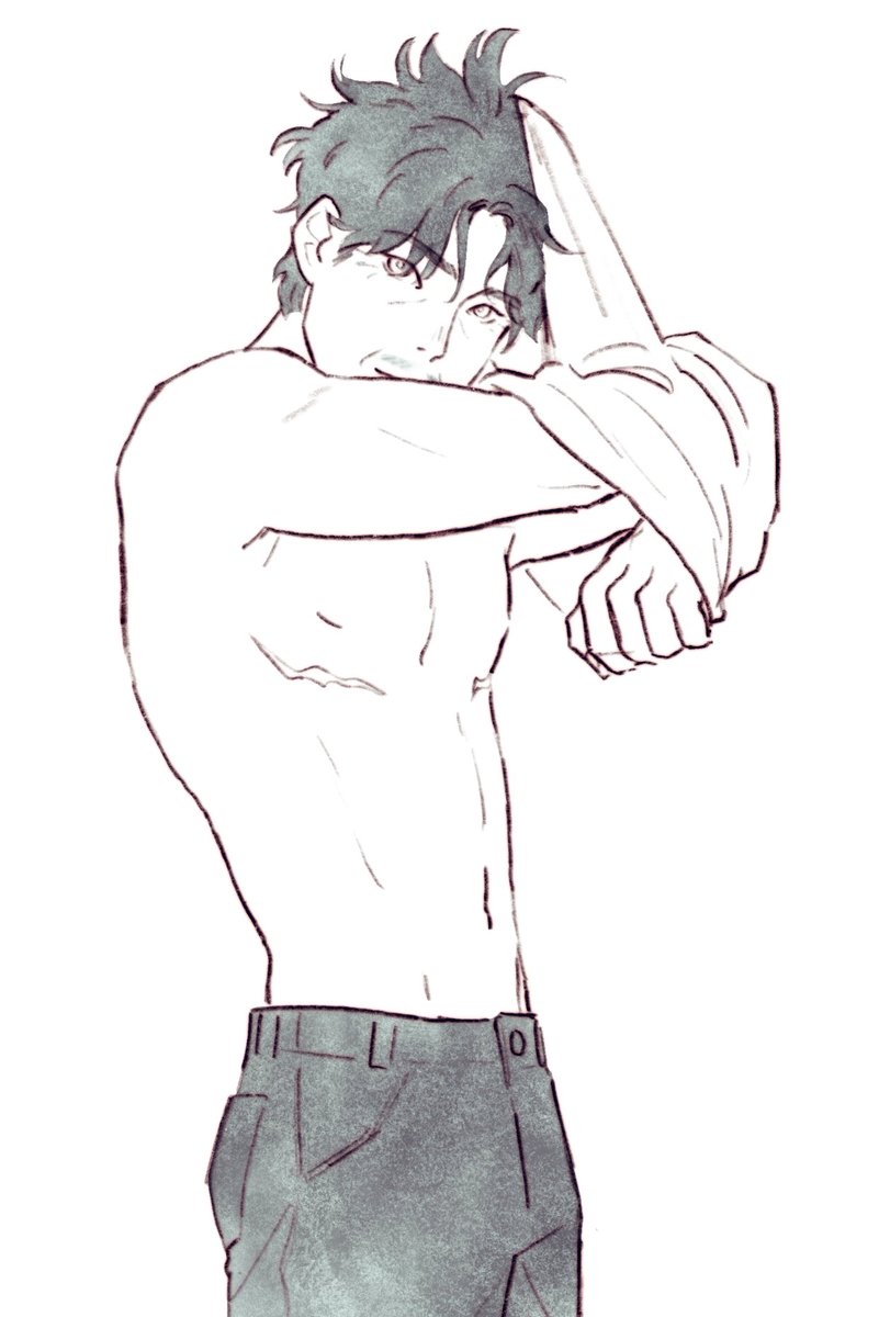 Wait I found this old top scars dongsik drawing