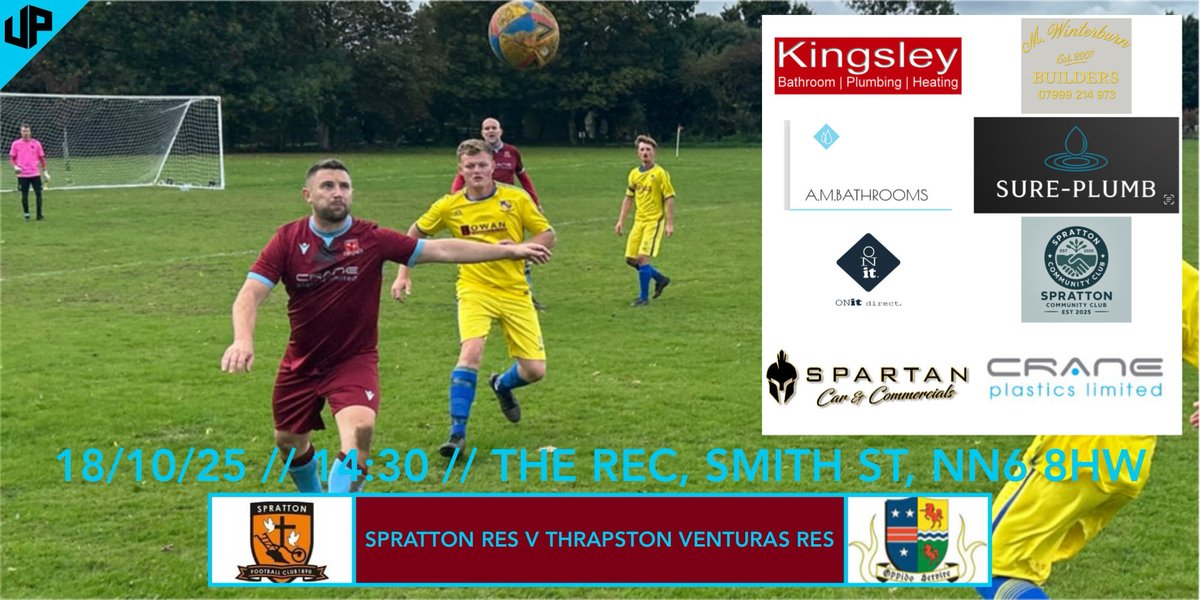 SATURDAYS GAMES

The First team head off to Burton Park Wanderers Football Club whilst the Reserves host Thrapston Venturas Reserves up The Rec

Please support either side if you can 🙏🏻

🟠⚫️