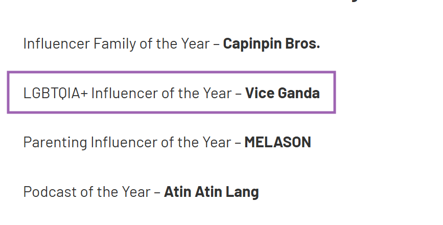 yay congrats <a href="/vicegandako/">jose marie viceral</a>! from LionhearTV's 9th RAWR Awards ❣️

#ViceGanda