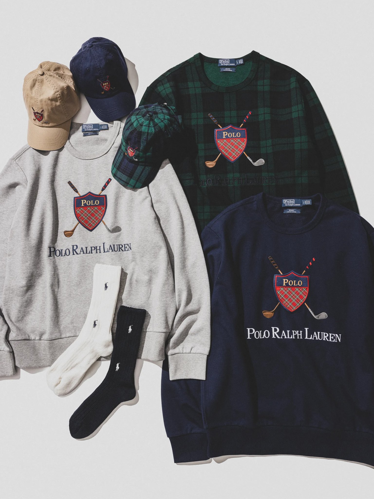 BEAMS×polo by Ralph Lauren BEAMS x POLO RALPH LAUREN Hoodie 11-13-1254-770 Navy and