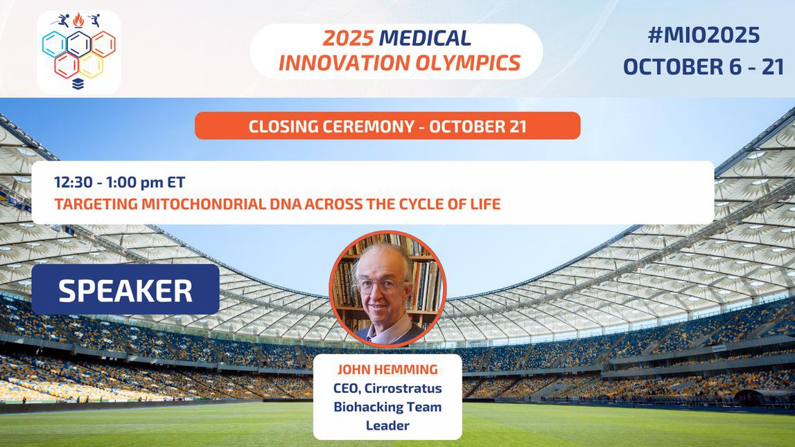 via 2025 Medical Innovation Olympics whova.com/portal/webapp/… #MITOCHONDRIALDNA #LONGEVITY