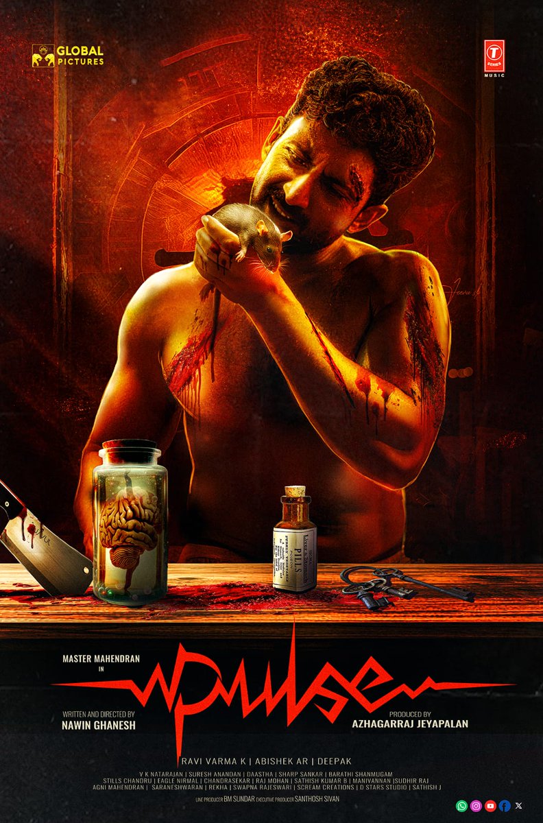 PrinceCinemas's tweet image. First look poster of #Pulse starring Master Mahendran & Rishika Rajveer💗 
#Azhagarraj_Jeyapalan
@GlobalPictures7 @Actor_Mahendran @rishika_rajveer
@Director_Nawin
@Abishekarmusic @DeepakDFT 
@Eagle_Nirmal @BMsundar685156 @Prorekha