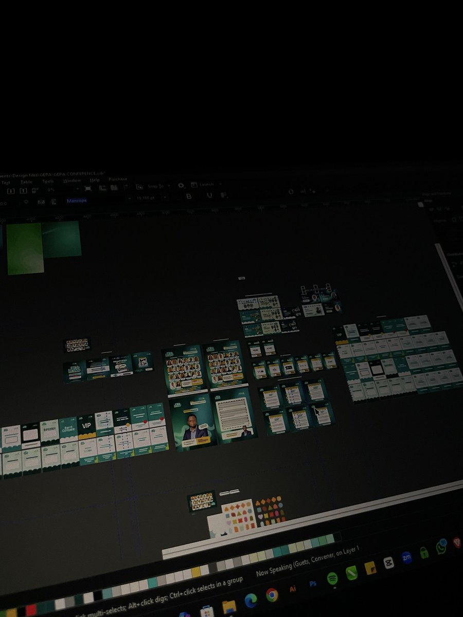 OmopariolaTosin's tweet image. Behind every food, there is always a kitchen where they are being prepared . 

Cooking up some designs for an energy conference in Lagos. 

Let him cook🫶👍😃😃😃
#eventbranding #conferencebranding #energyconference #design #graphics