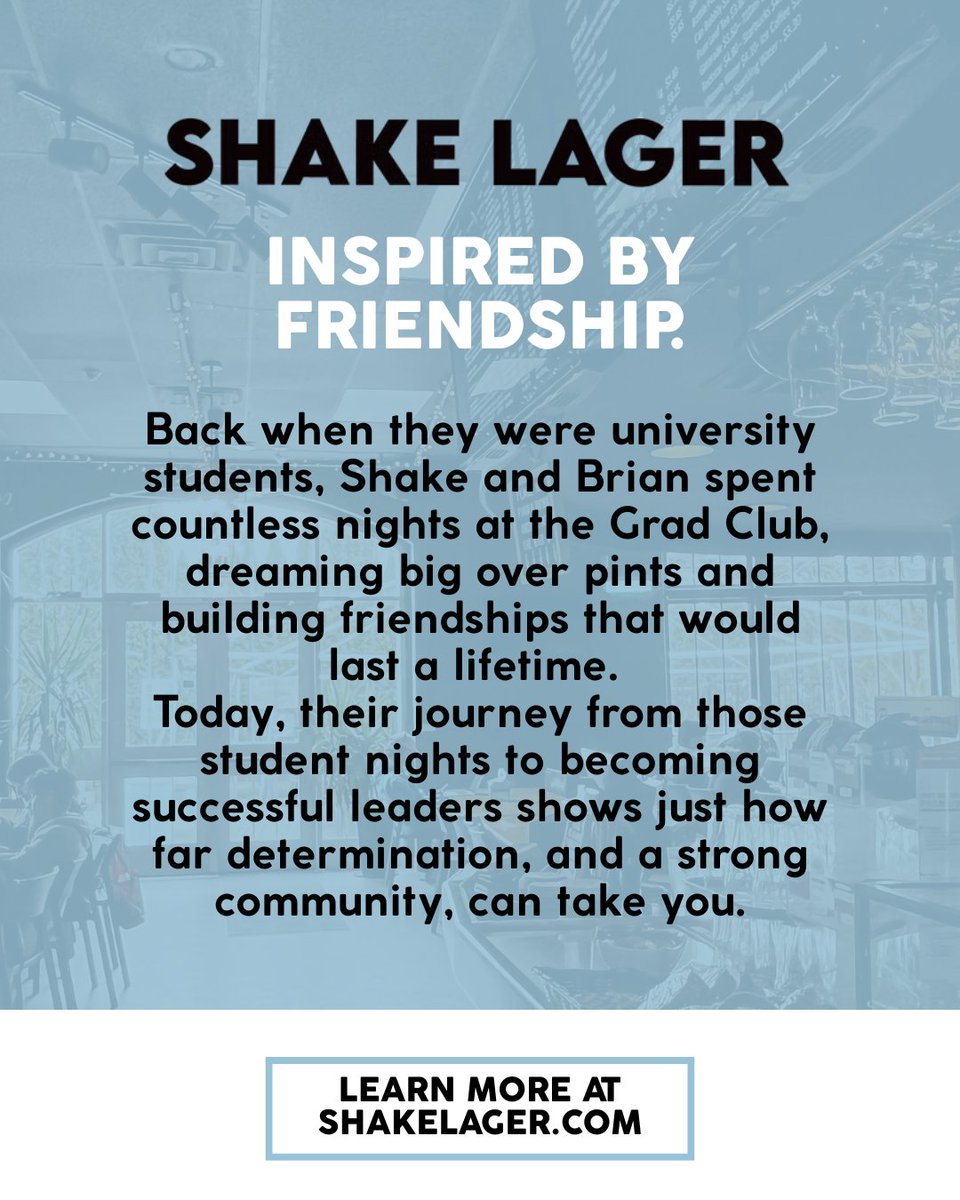 uwogradclub's tweet photo. Every Friday, Shake Lager pints are $1 off. Learn about Shake Lager and its roots at the Grad Club at https://t.co/FGrEkyuW9e. https://t.co/XSmeCLKWZ7