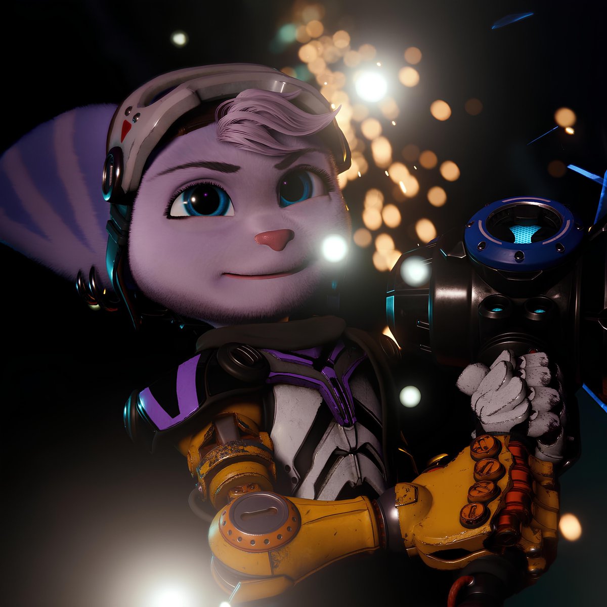 KAI_HORIZON's tweet photo. Ratchet and Clank: Rift Apart 🕹️  

 Rivet 🐾 

«The enemy will be defeated!» 

#InsomGamesCommunity #VirtualPhotography #PhotoMode https://t.co/4HWVi2jsA4