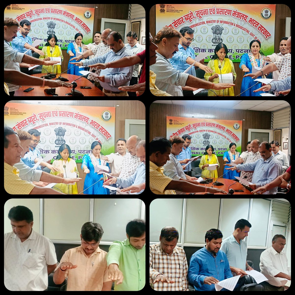 CBC_Patna's tweet photo. 🫀 आज @CBC_Patna के सभी अधिकारियों एवं कर्मचारियों ने #CPRAwarenessWeek2025 के तहत सीपीआर हेतु तैयार नागरिक बनने का संकल्प लिया
💪 इस अवसर पर आपात स्थितियों में त्वरित सहायता एवं जीवन रक्षा में सीपीआर के महत्व पर जागरूकता बढ़ाई गई
🗣️ सीपीआर ज्ञान नहीं, जीवन रक्षा का संकल्प है https://t.co/njVqjlRy6O