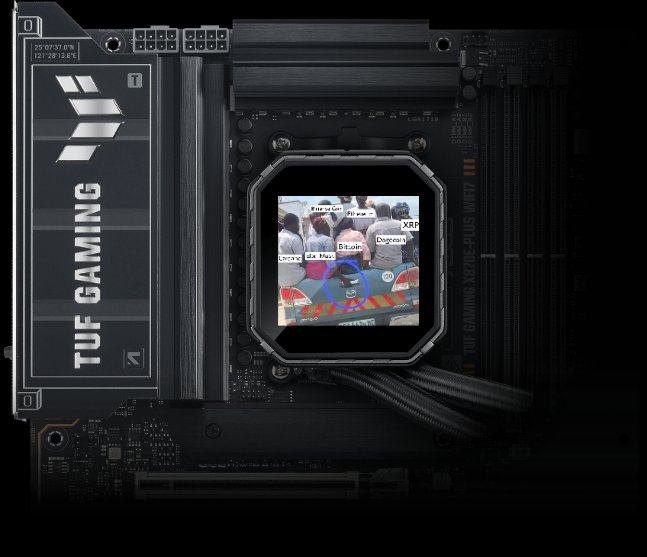 mj06_nft's tweet image. If I build my own pc then I use this image @bannu1419 @ASUSROG #TrickOutYourBuild #ASUS #X870 #Z890 #B860 #B850