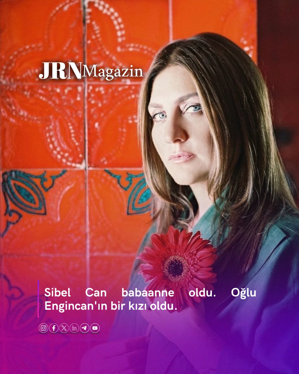 jrnmag's tweet photo. Sibel Can babaanne oldu. Oğlu Engincan'ın bir kızı oldu.

#SibelCan https://t.co/DJD2ZF9hGx