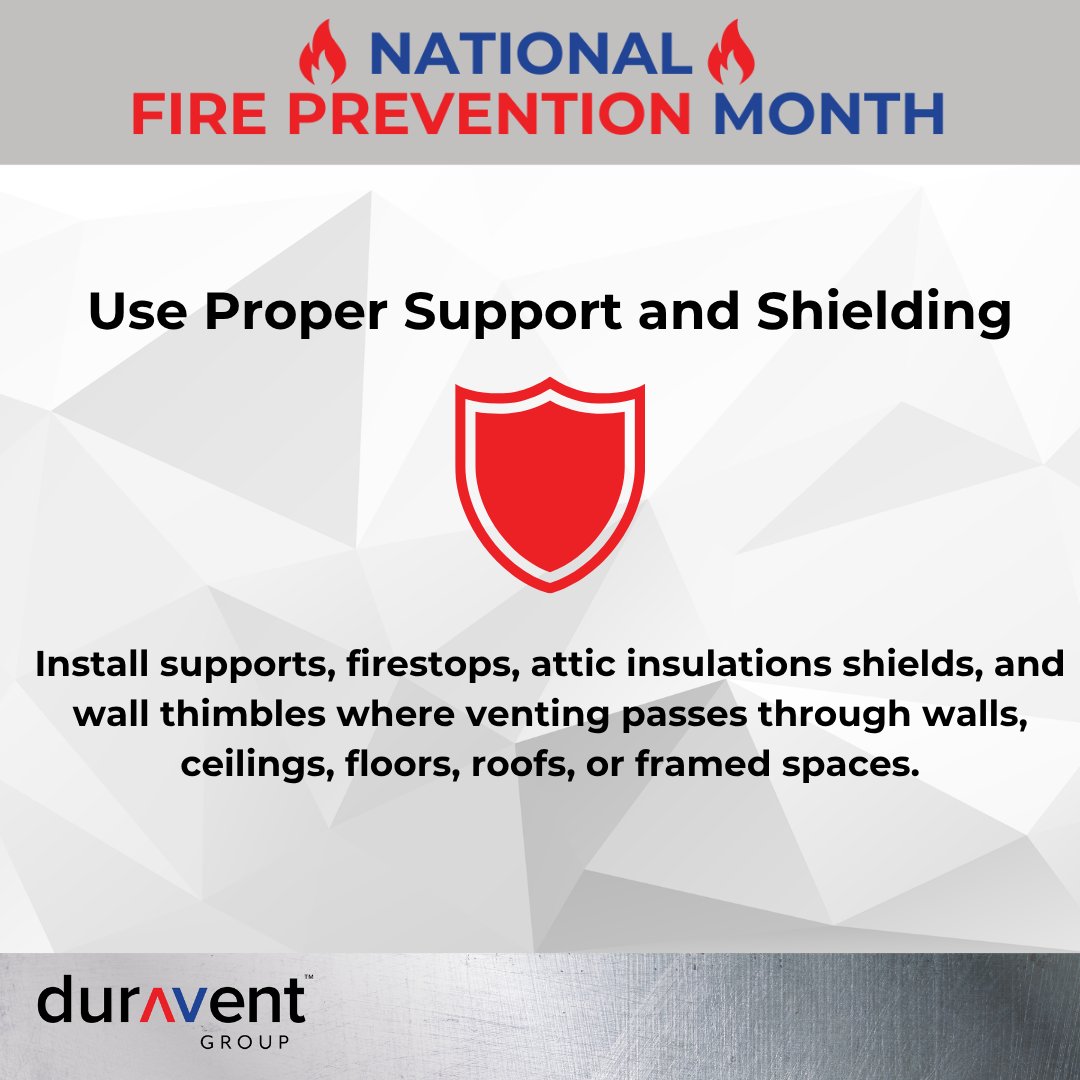 Proper clearances around vent pipes are one of the most critical (and often overlooked) aspects of fire prevention. Whether you’re a homeowner or installer, here are some practical ways to ensure proper vent pipe clearances during Fire Prevention Month!