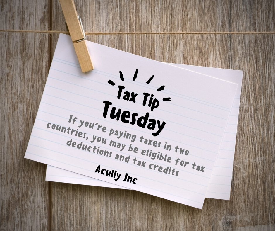 JohnMMatrasCPA's tweet photo. Many expats and digital nomads find themselves paying taxes in the U.S. and abroad. But how do you mange paying taxes in two countries?
📷 Read our blog on tax credits here: https://t.co/WsJIHNZ5jH
#taxtips2025 #taxes #taxtipsforentrepreneurs #TaxTipTuesday https://t.co/cAGLnaGPFd