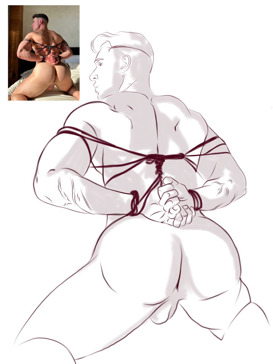 Drawmepapii's tweet photo. Drawing the wonderful @victorvivonexx https://t.co/0hHlsr21LO