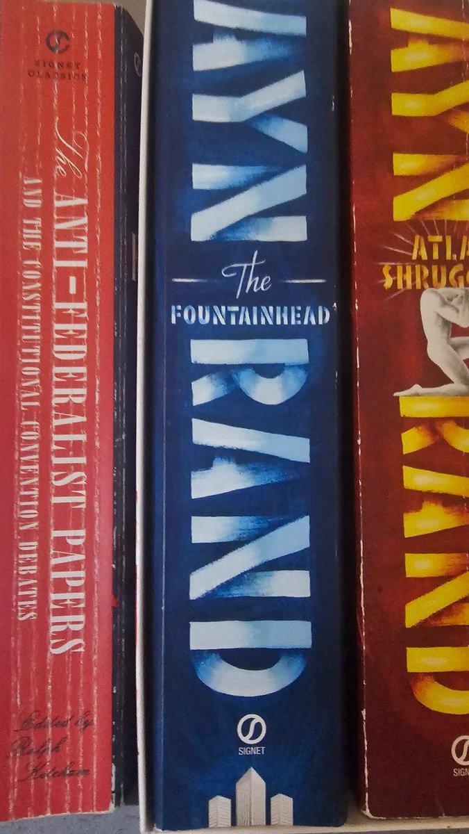 Shouse34's tweet image. Next Thursday we will be discussing the first 100 pages of &quot;The Fountainhead&quot; by Ayn Rand for #LibertyLibrary. 
Get the book and read &amp;amp; discuss it with us. ♡