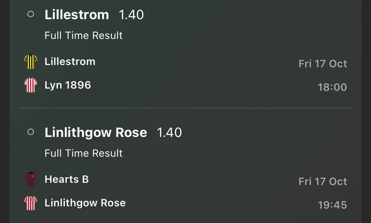 Another cook on the sports betting site, let's win together guys. I have a good feeling about this…

Link in my bio and join our winning team

#Football #Bet #Betting #ACCA #GamblingX